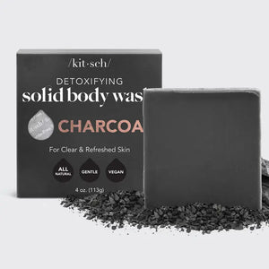 Kitsch Charcoal Detoxifying Body Wash Bar