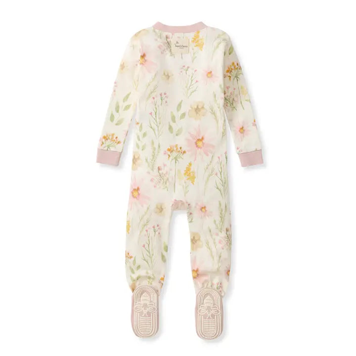 Burt's Bee Baby Wild Floral Cotton Sleeper