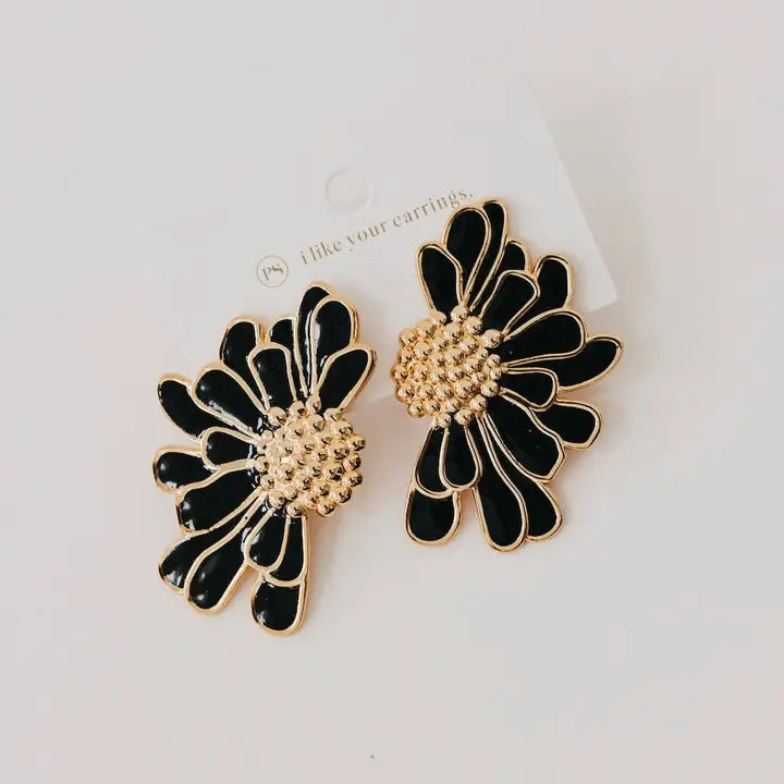 Pretty Simple Florence Flower Earrings