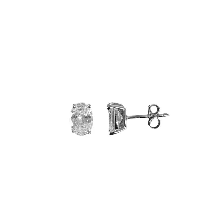 Sahira Oval Cut Studs