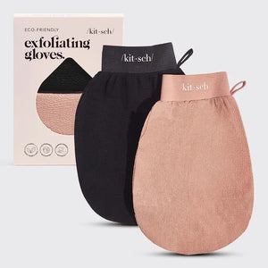 Kitsch Exfoliating Gloves 2pc Set