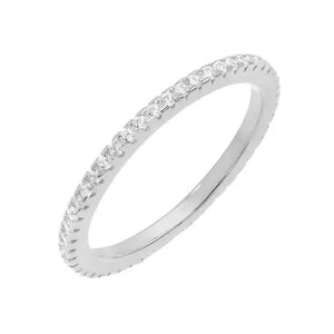 Sahira Thin Pave Ring