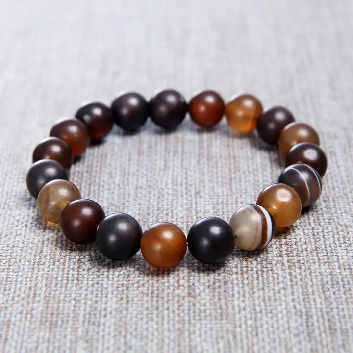 Mad Man Lava Rock Bracelet