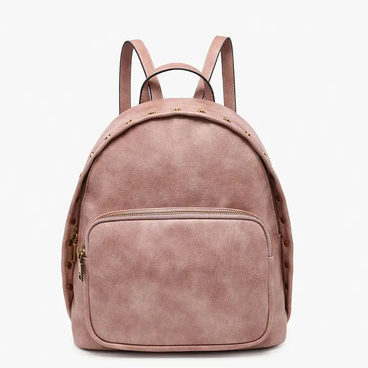 Jen & Co Sariya Studded Backpack w/ Front Pocket