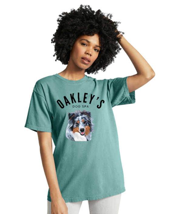 Oakley's Dog Spa Tees