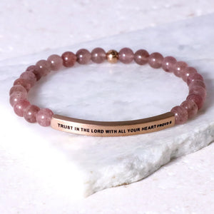 The Inspiration Co Bracelet "Trust In The Lord With All Your Heart"