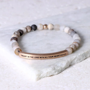 The Inspiration Co Bracelet "Trust In The Lord With All Your Heart"