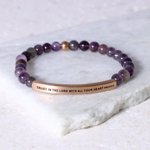 The Inspiration Co Bracelet "Trust In The Lord With All Your Heart"
