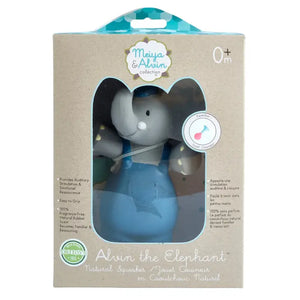 'Alvin the Elephant' Rubber Squeaker Toy