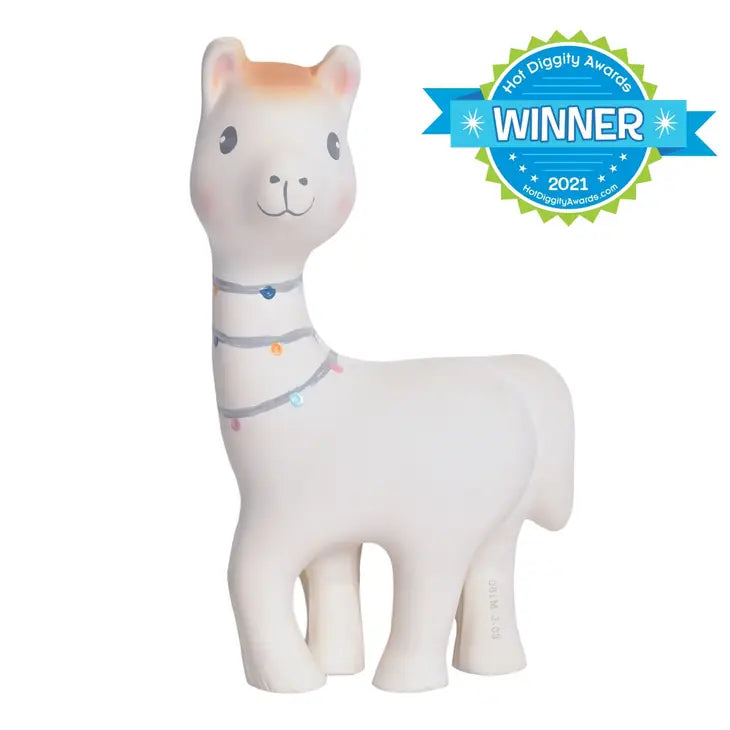 'Lilith the Llama' Rubber Teether Toy
